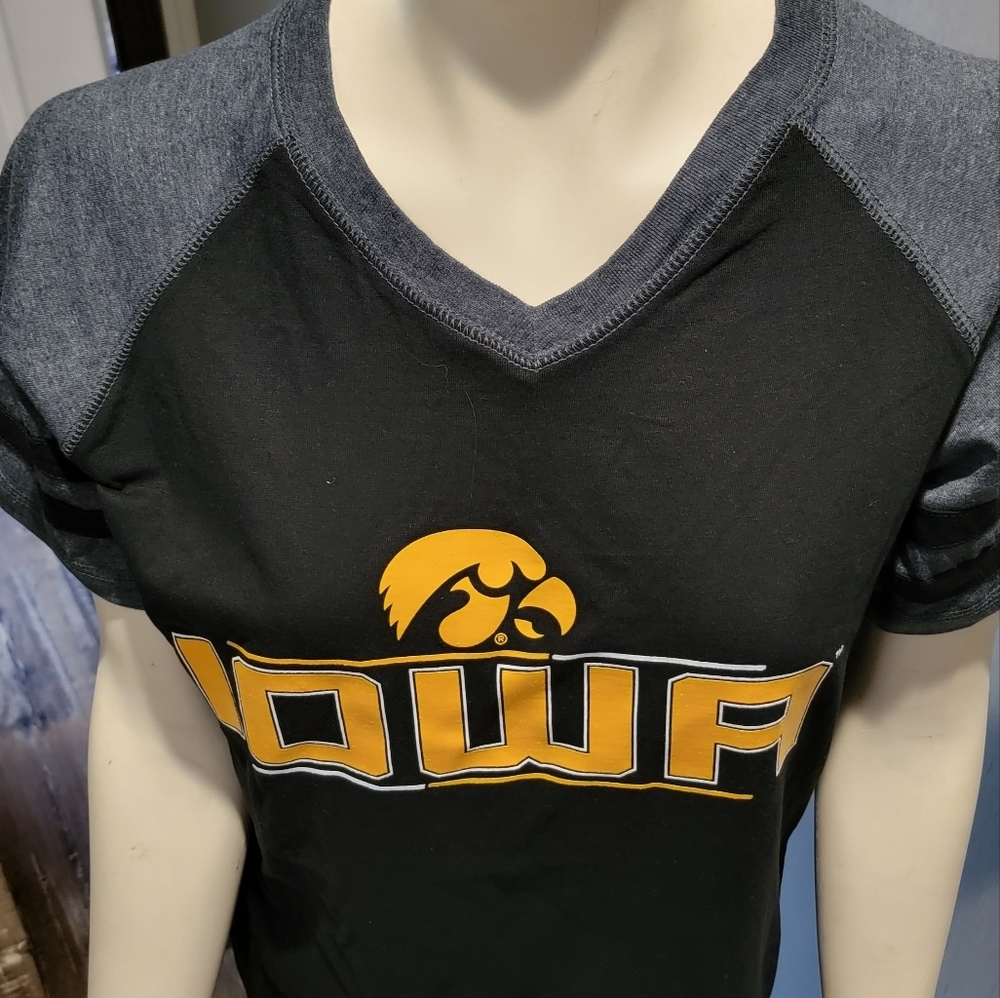 Pro edge design Iowa black t-shirt - Picture 4 of 5